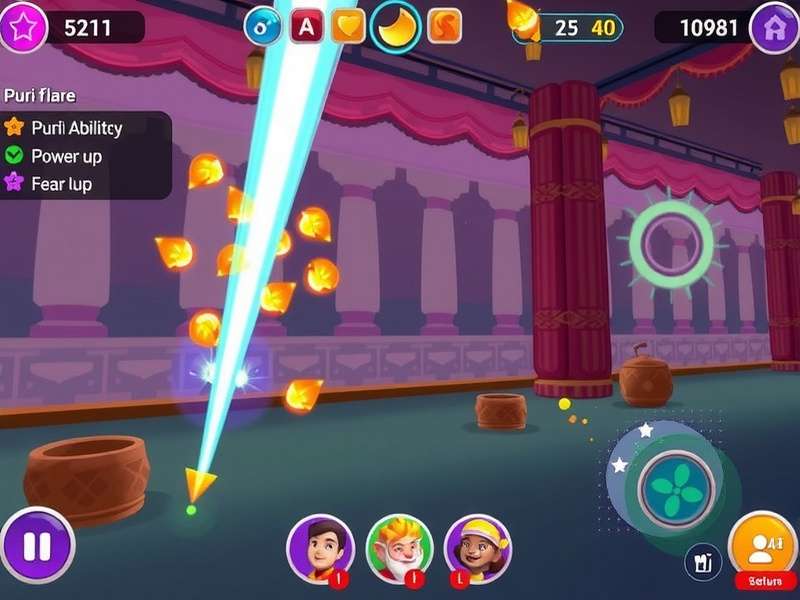 Puri Flare community event showing players interacting in a virtual Diwali celebration